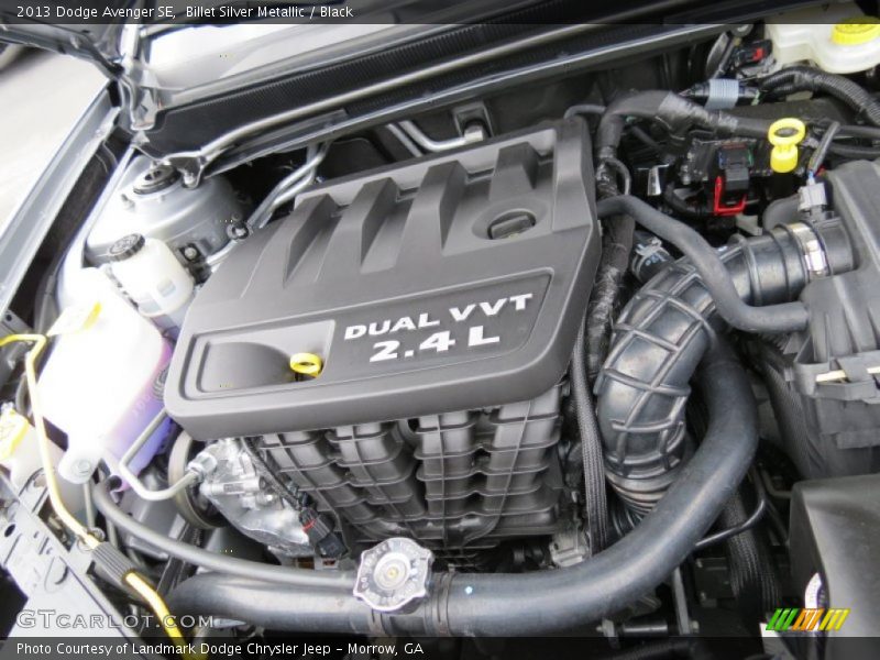 Billet Silver Metallic / Black 2013 Dodge Avenger SE