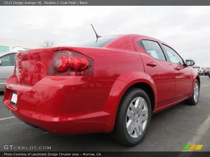 Redline 2-Coat Pearl / Black 2013 Dodge Avenger SE