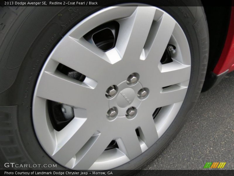 Redline 2-Coat Pearl / Black 2013 Dodge Avenger SE