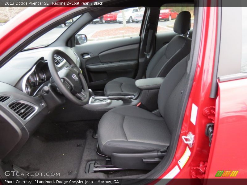 Redline 2-Coat Pearl / Black 2013 Dodge Avenger SE