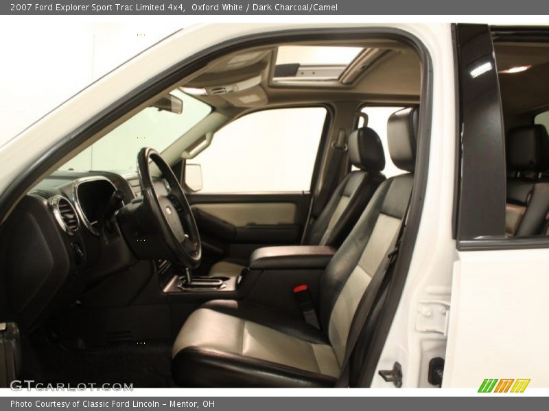 Front Seat of 2007 Explorer Sport Trac Limited 4x4
