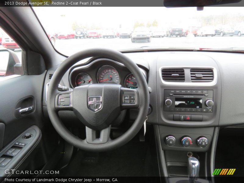 Redline 2-Coat Pearl / Black 2013 Dodge Avenger SE