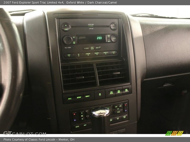 Oxford White / Dark Charcoal/Camel 2007 Ford Explorer Sport Trac Limited 4x4