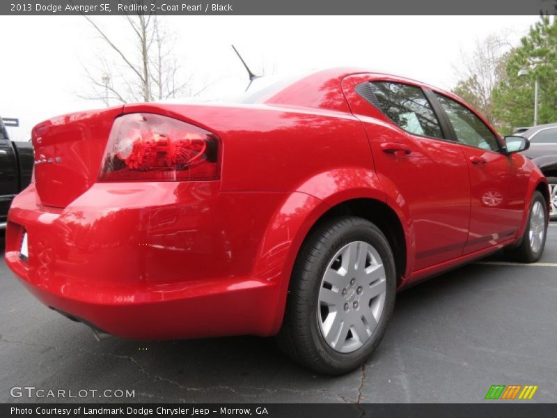 Redline 2-Coat Pearl / Black 2013 Dodge Avenger SE