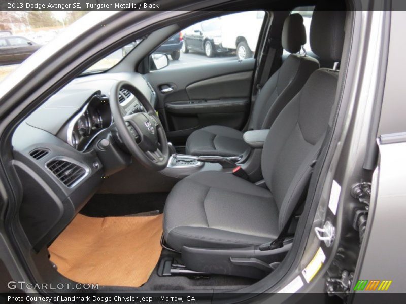 Tungsten Metallic / Black 2013 Dodge Avenger SE