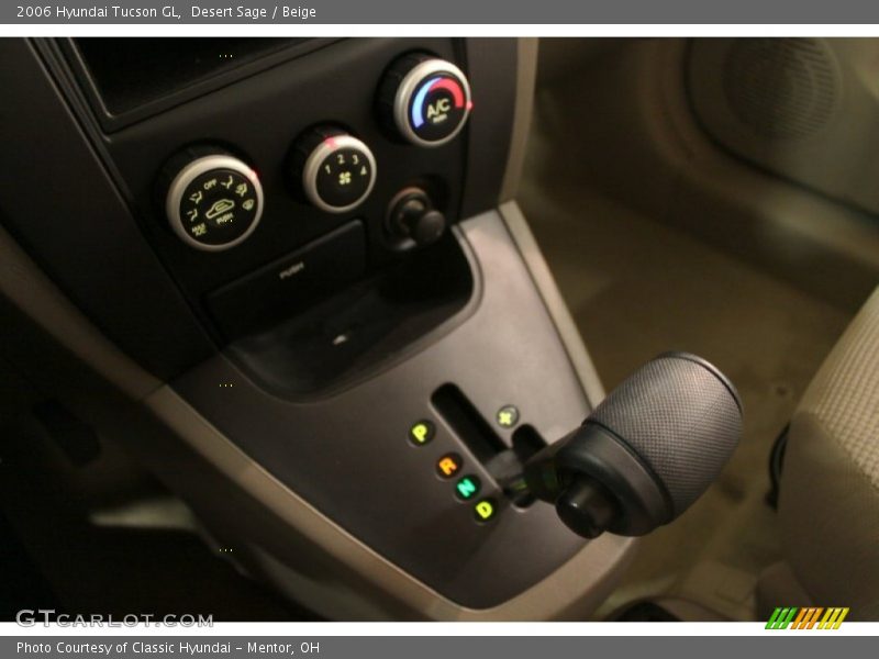 Desert Sage / Beige 2006 Hyundai Tucson GL
