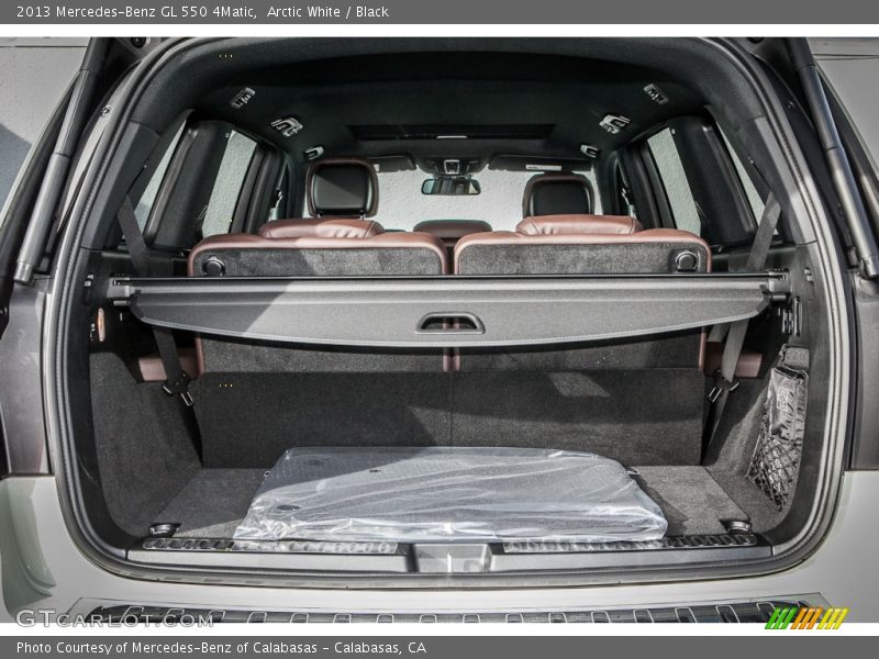 Arctic White / Black 2013 Mercedes-Benz GL 550 4Matic