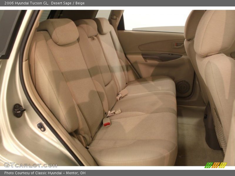 Desert Sage / Beige 2006 Hyundai Tucson GL