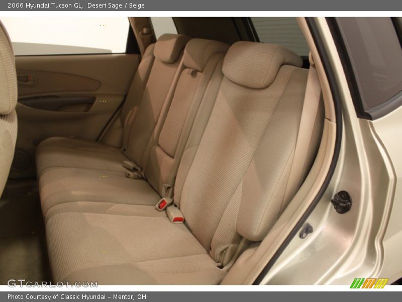Desert Sage / Beige 2006 Hyundai Tucson GL