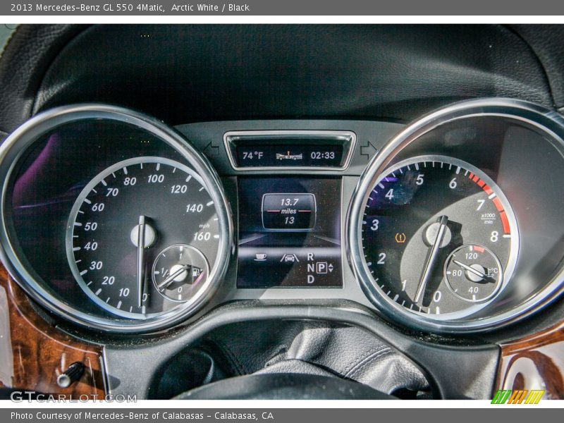 Arctic White / Black 2013 Mercedes-Benz GL 550 4Matic