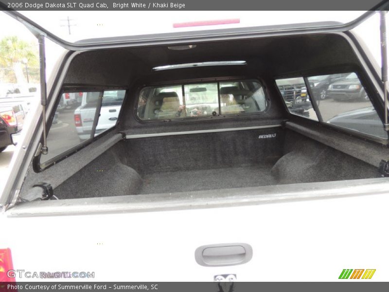 Bright White / Khaki Beige 2006 Dodge Dakota SLT Quad Cab