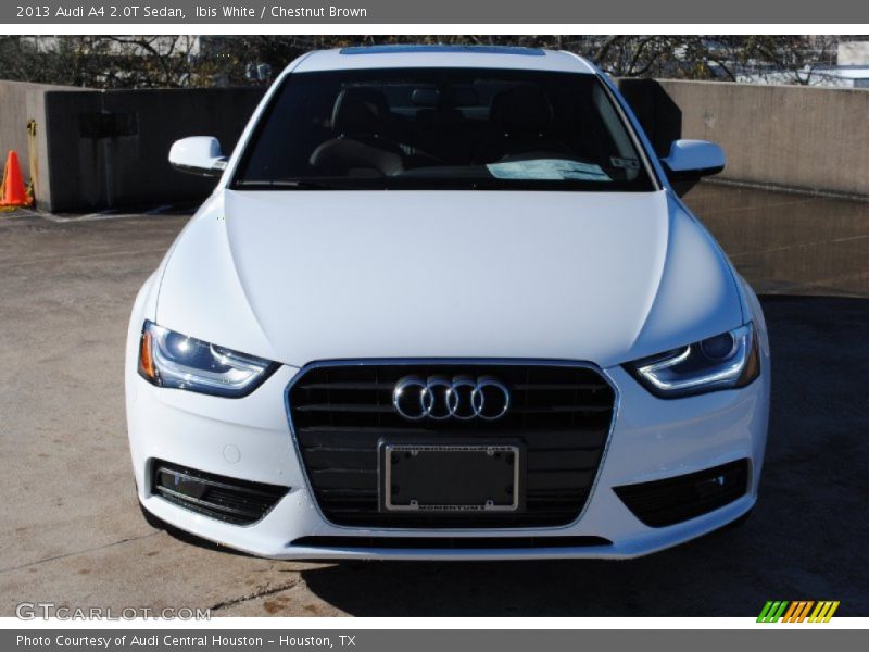 Ibis White / Chestnut Brown 2013 Audi A4 2.0T Sedan