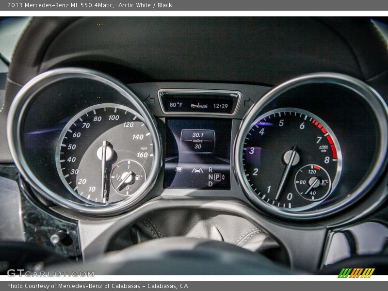  2013 ML 550 4Matic 550 4Matic Gauges