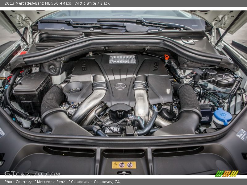  2013 ML 550 4Matic Engine - 4.6 Liter DI Twin-Turbocharged 32-Valve VVT V8