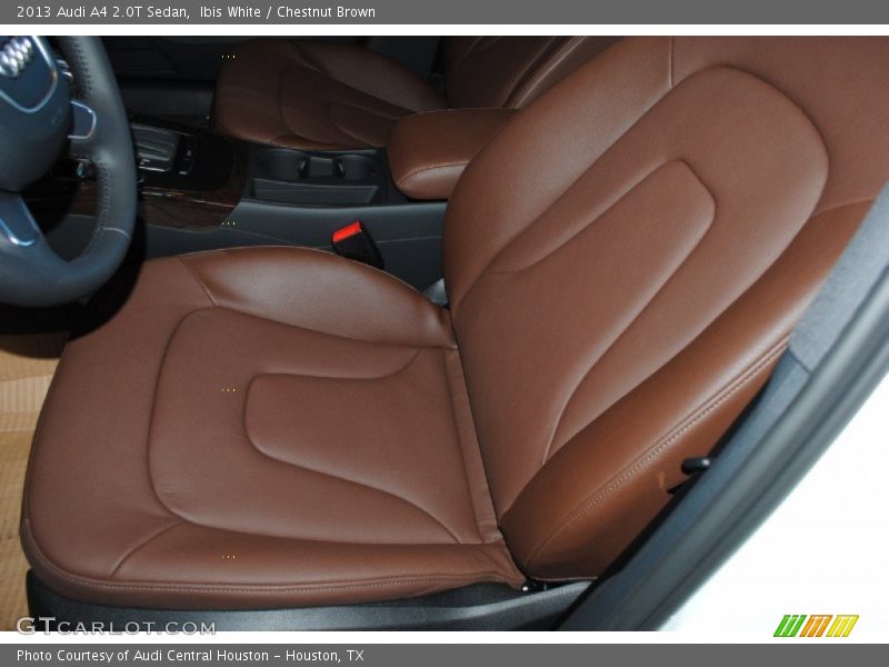 Ibis White / Chestnut Brown 2013 Audi A4 2.0T Sedan