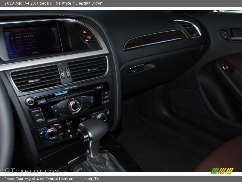 Ibis White / Chestnut Brown 2013 Audi A4 2.0T Sedan
