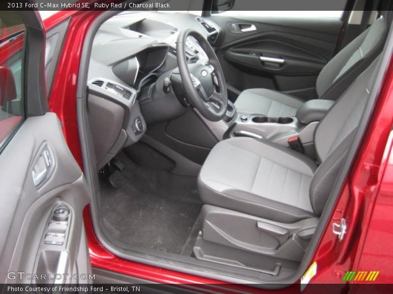 Ruby Red / Charcoal Black 2013 Ford C-Max Hybrid SE