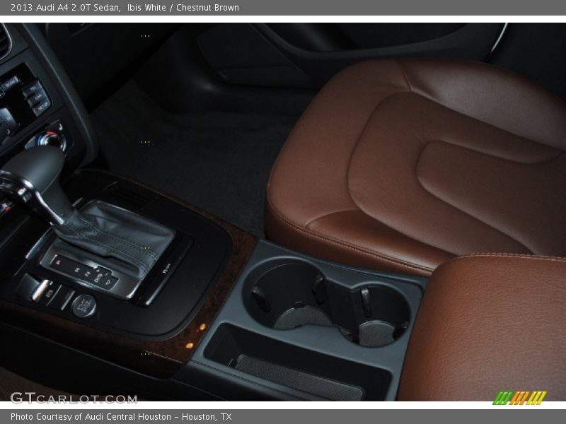 Ibis White / Chestnut Brown 2013 Audi A4 2.0T Sedan