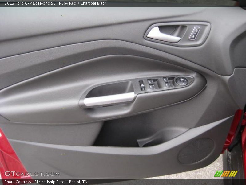 Ruby Red / Charcoal Black 2013 Ford C-Max Hybrid SE