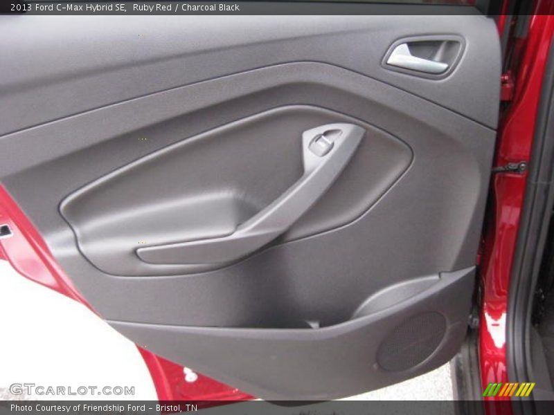 Ruby Red / Charcoal Black 2013 Ford C-Max Hybrid SE