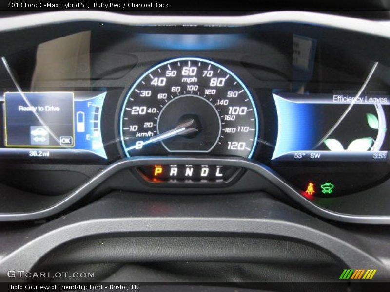 Ruby Red / Charcoal Black 2013 Ford C-Max Hybrid SE
