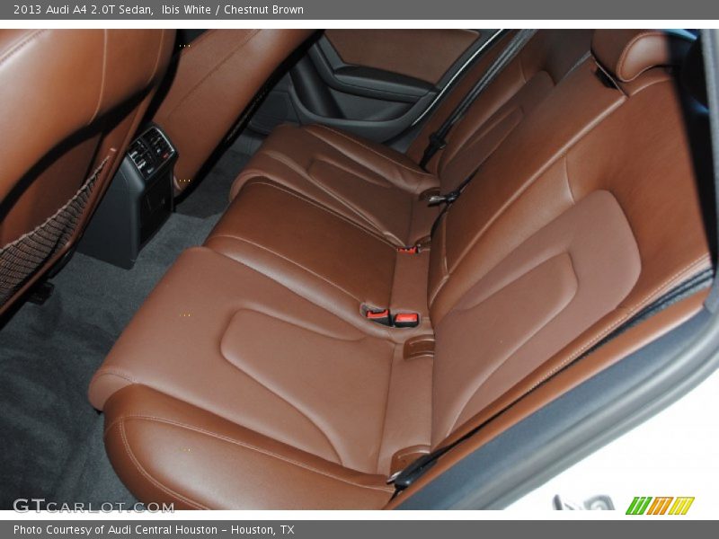 Rear Seat of 2013 A4 2.0T Sedan