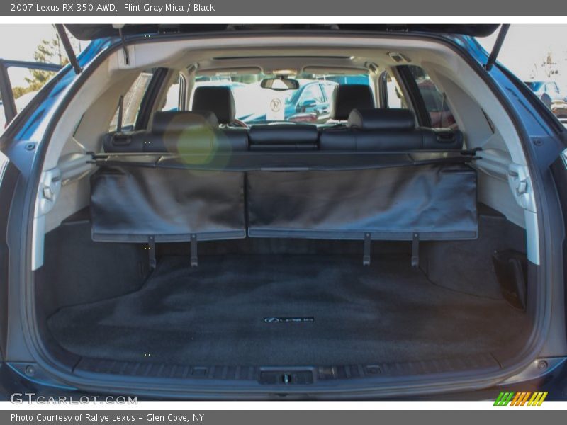 Flint Gray Mica / Black 2007 Lexus RX 350 AWD