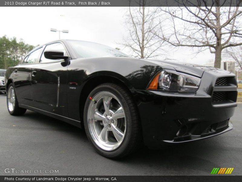 Pitch Black / Black 2013 Dodge Charger R/T Road & Track