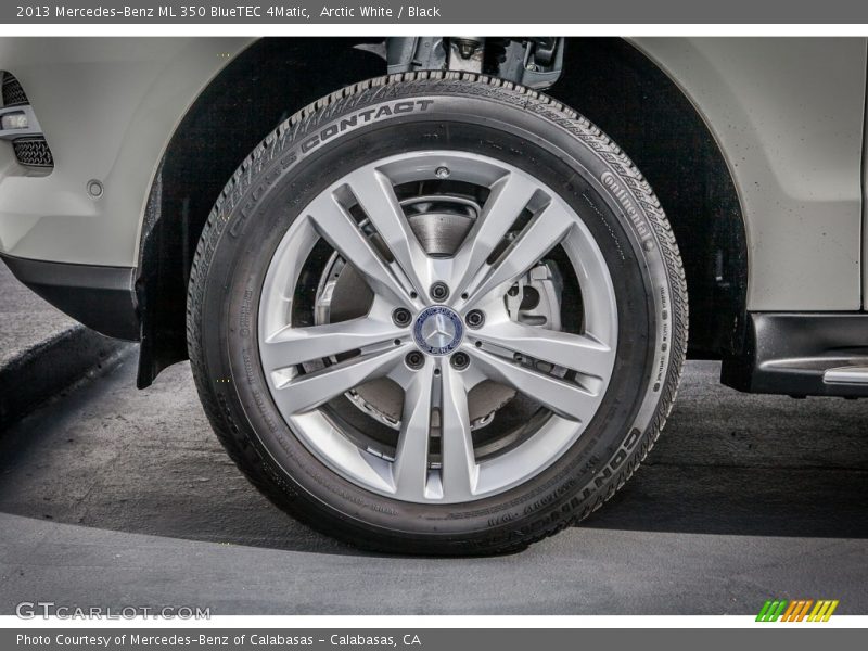 Arctic White / Black 2013 Mercedes-Benz ML 350 BlueTEC 4Matic