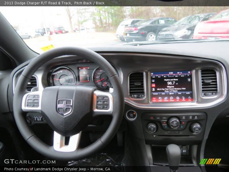 Pitch Black / Black 2013 Dodge Charger R/T Road & Track