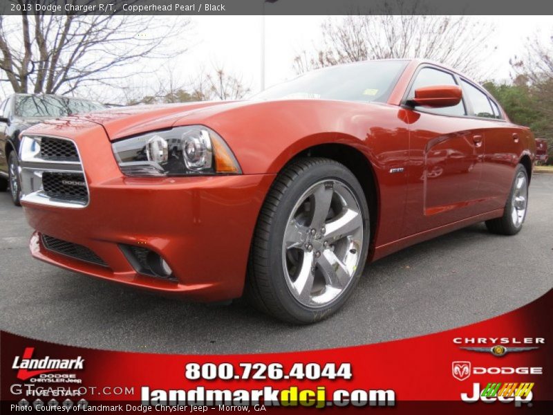 Copperhead Pearl / Black 2013 Dodge Charger R/T