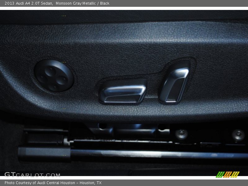 Monsoon Gray Metallic / Black 2013 Audi A4 2.0T Sedan