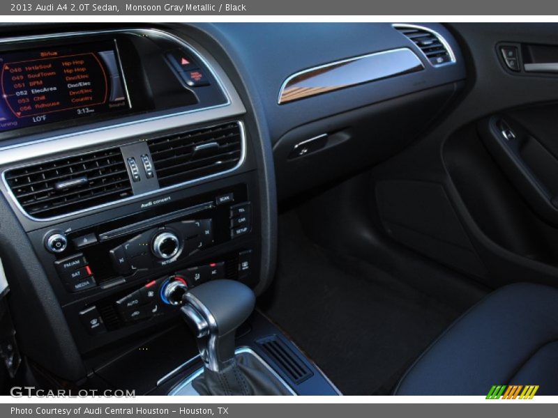 Monsoon Gray Metallic / Black 2013 Audi A4 2.0T Sedan