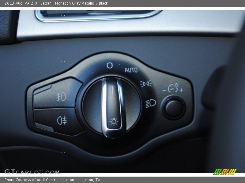 Monsoon Gray Metallic / Black 2013 Audi A4 2.0T Sedan