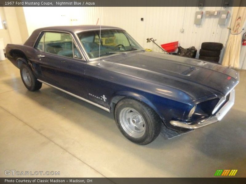 Front 3/4 View of 1967 Mustang Coupe