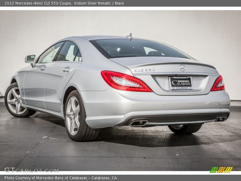 Iridium Silver Metallic / Black 2013 Mercedes-Benz CLS 550 Coupe