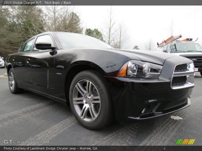 Pitch Black / Black 2013 Dodge Charger R/T