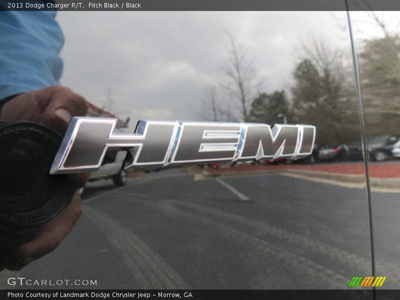 Pitch Black / Black 2013 Dodge Charger R/T