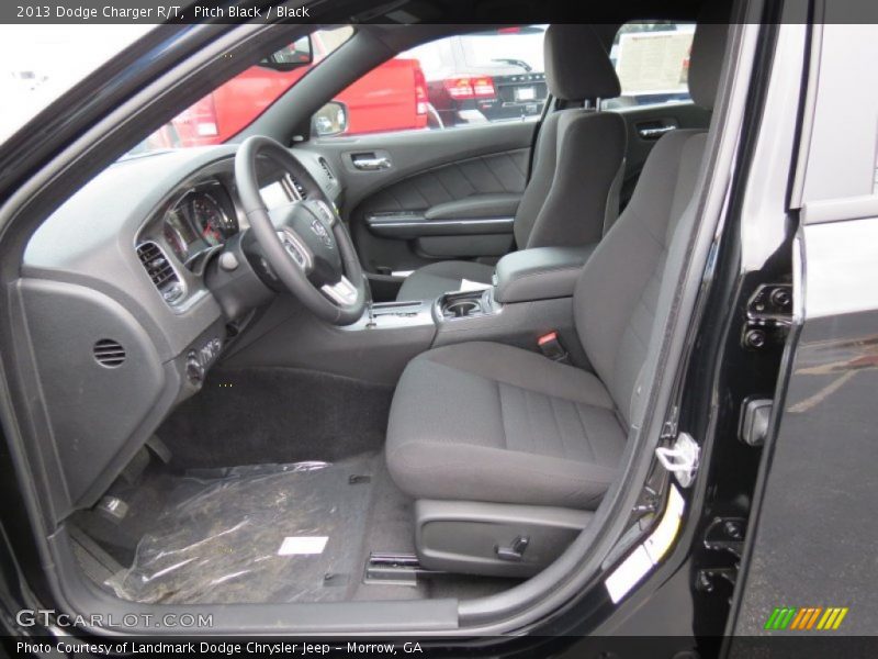 Pitch Black / Black 2013 Dodge Charger R/T