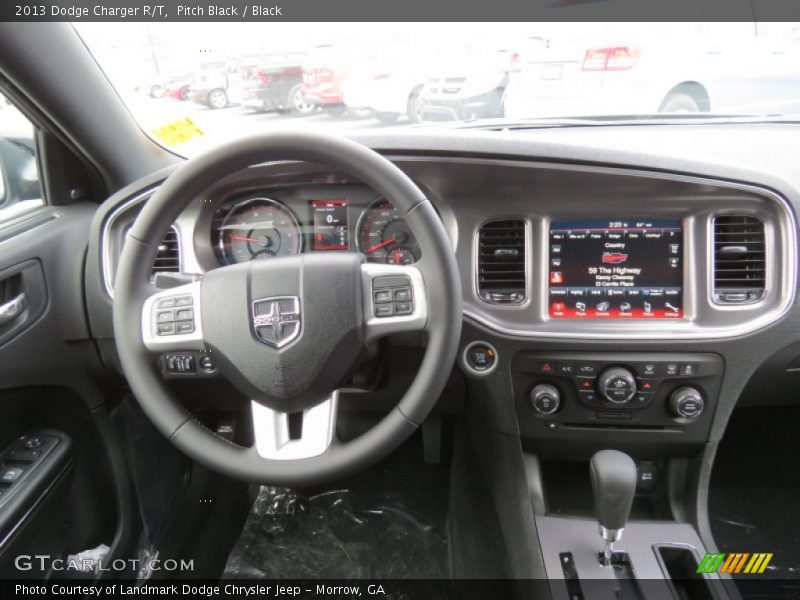 Pitch Black / Black 2013 Dodge Charger R/T