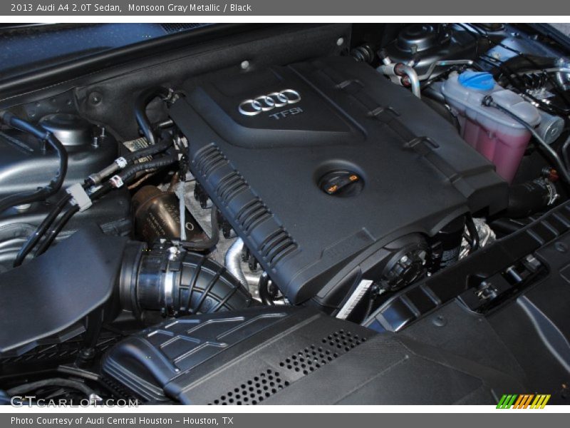 Monsoon Gray Metallic / Black 2013 Audi A4 2.0T Sedan
