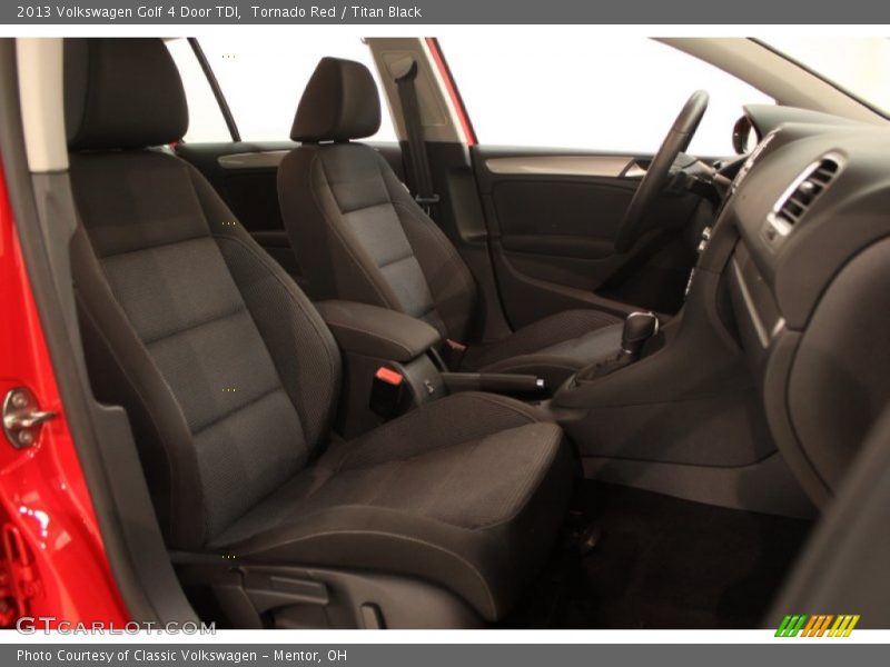 Tornado Red / Titan Black 2013 Volkswagen Golf 4 Door TDI