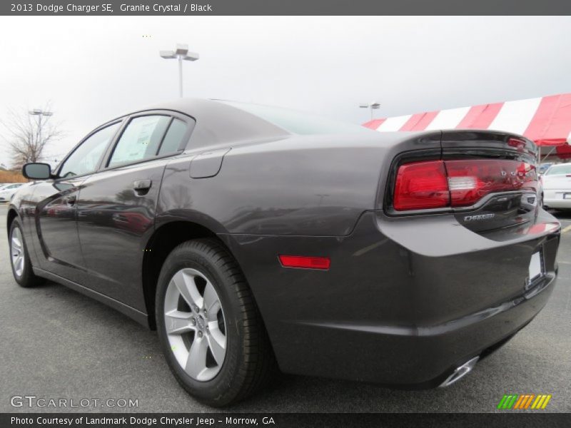 Granite Crystal / Black 2013 Dodge Charger SE