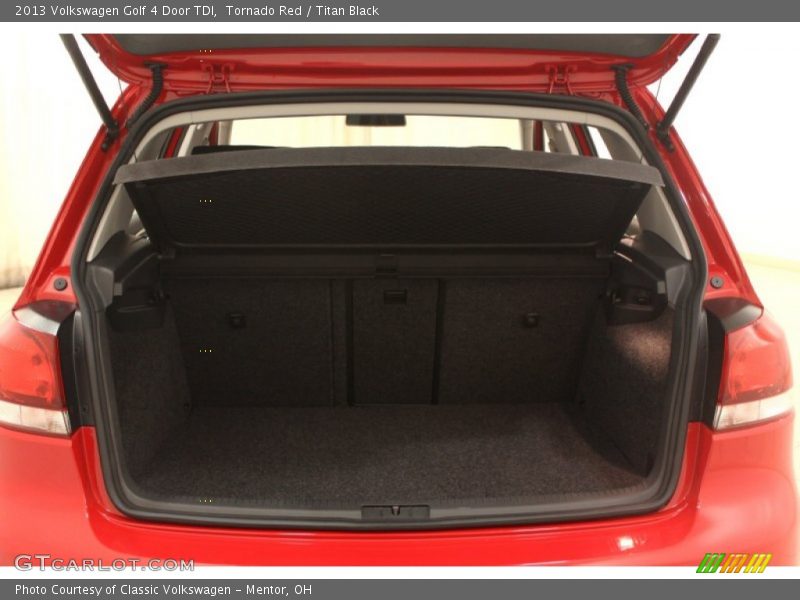 Tornado Red / Titan Black 2013 Volkswagen Golf 4 Door TDI