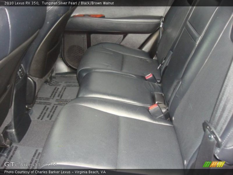 Tungsten Silver Pearl / Black/Brown Walnut 2010 Lexus RX 350