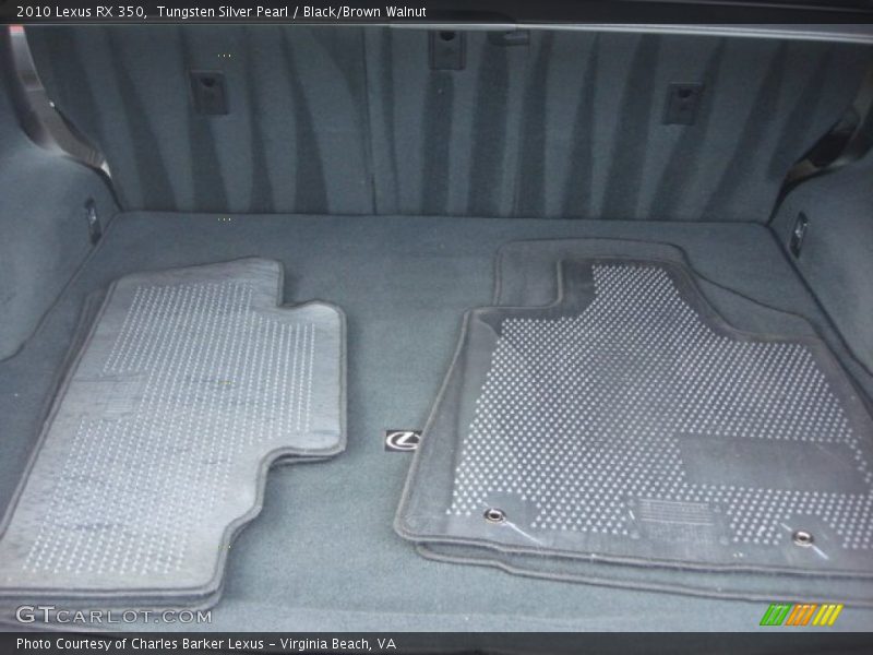 Tungsten Silver Pearl / Black/Brown Walnut 2010 Lexus RX 350