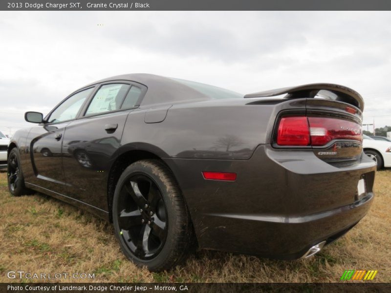 Granite Crystal / Black 2013 Dodge Charger SXT