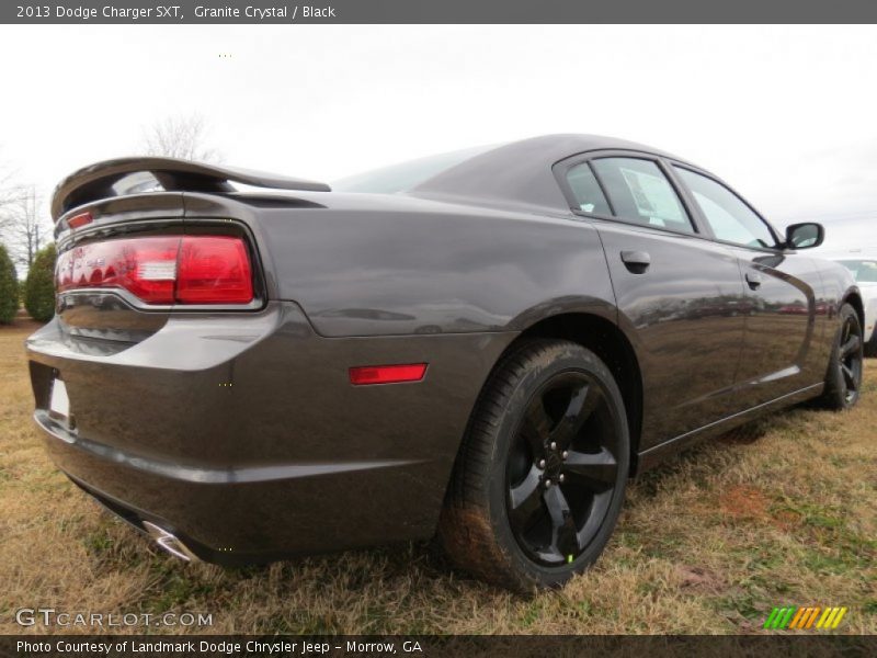 Granite Crystal / Black 2013 Dodge Charger SXT