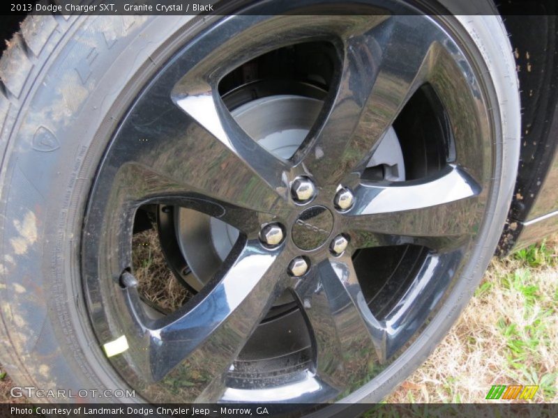 Granite Crystal / Black 2013 Dodge Charger SXT