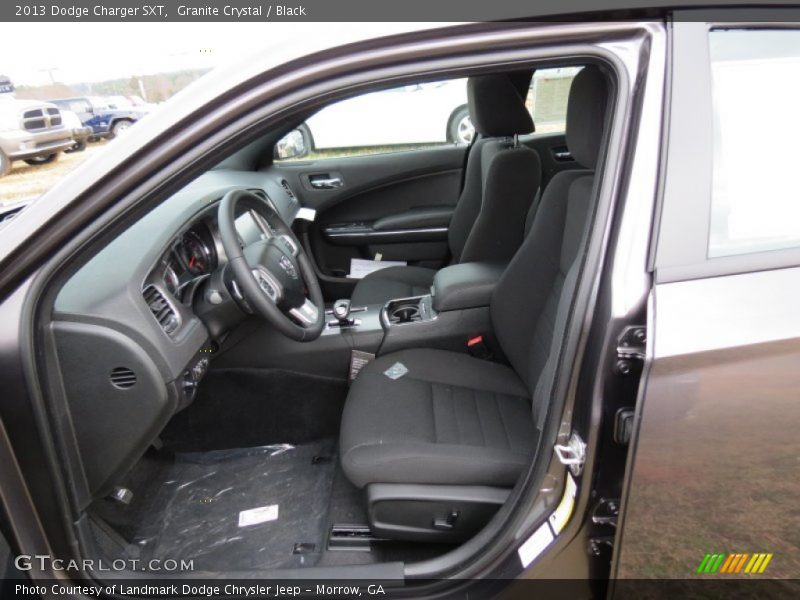 Granite Crystal / Black 2013 Dodge Charger SXT